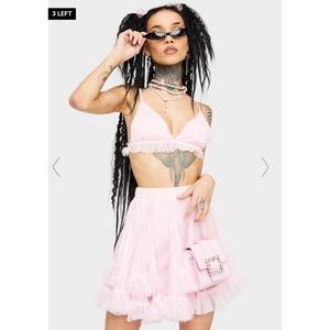 Blush All Puffed Up Skirt Set